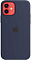 Силиконовый чехол MagSafe для IPhone 12/12 Pro цвета темный ультрамарин