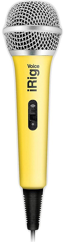фото Вокальный микрофон IK Multimedia iRig Voice (Yellow)