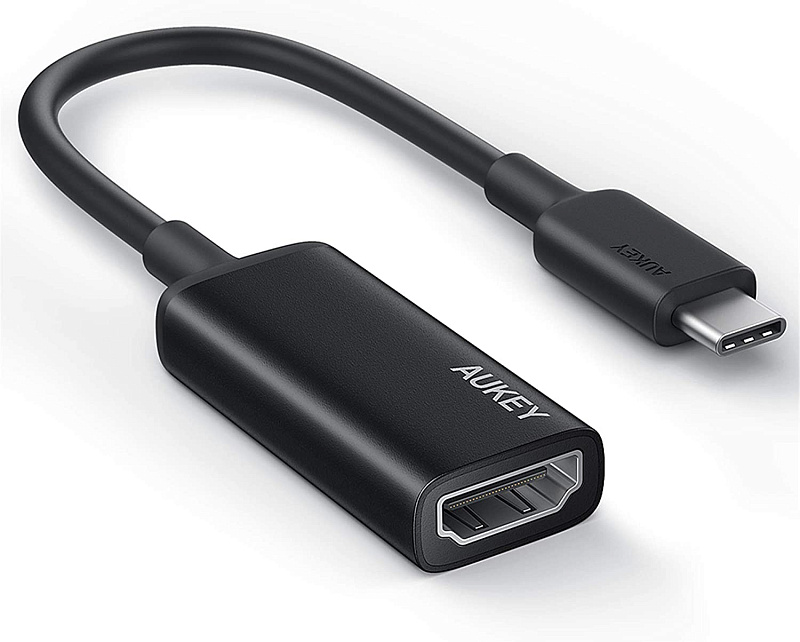 фото Переходник Aukey CB-A29 USB-C to HDMI-F 2.0 (Black)