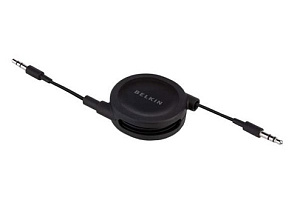Аудиокабель Belkin Retractable Stereo Cable (F3S004CW26MOB)