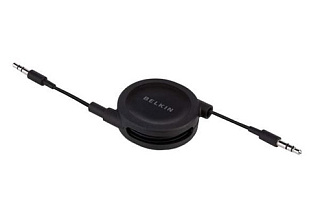 Аудиокабель Belkin Retractable Stereo Cable (F3S004CW26MOB)