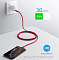 Кабель для iPod, iPhone, iPad Anker PowerLine+ II (A8652091) Lightning/USB-C 0.9m (Red)