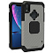 Противоударный чехол-накладка Rokform Rugged Case для iPhone XR со встроенным магнитом. Материал: поликарбонат. Цвет: серый