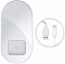 Беспроводное зарядное устройство Baseus Simple 2in1 Wireless Charger 18W Max For Phones+Pods White