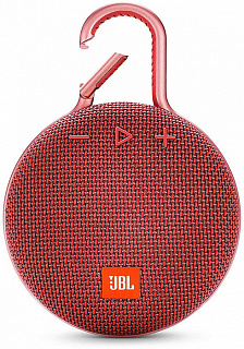 Портативная акустическая система JBL CLIP 3, красная