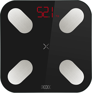 Умные диагностические весы Picooc Mini Black (6924917717131)