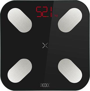 Умные диагностические весы Picooc Mini Black (6924917717131)