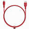 Кабель AUKEY Braided Nylon MFi USB-C to Lightning Cable, L=2m, красный