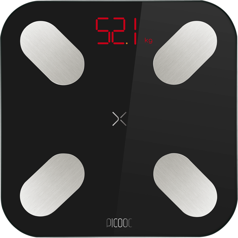 фото Умные диагностические весы Picooc Mini Black (6924917717131)