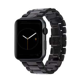 Ремешок Case-Mate для Apple Watch 42/44 mm. Цвет черный/серый космос