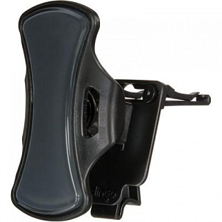 Автомобильный держатель липучка для смартфона Clingo car vent mount 07023, черный