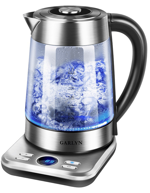 фото Электрочайник Garlyn K-110 (Transparent)
