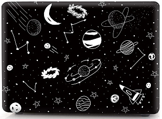 Чехол накладка пластиковая i-Blason для Macbook Pro13 A1706/A1708 Hand drave space