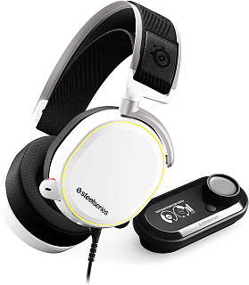 Наушники с микрофоном Steelseries Arctis Pro GameDAC (White)