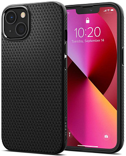 Чехол Spigen Liquid Air (ACS03519) для iPhone 13 (Matte Black)