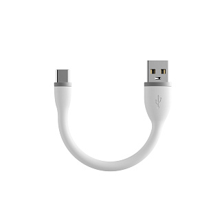 Кабель Satechi Flexible Type-C to USB. Длина 25 см. Цвет белый.
Satechi Flexible Type-C to USB Cable 25cm