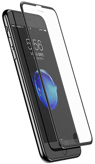 Защитное стекло Baseus PET Soft Edge Tempered Glass Film (SGAPIPH7SP-ZD01) для iPhone 6/6S/7/8 Plus (Black)