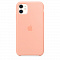 Apple iPhone 11 Silicone Case - Grapefruit,Силиконовый чехол для Iphone 11 цвета розовый грепфрут