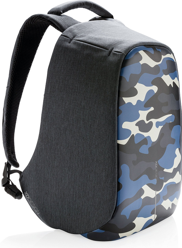 фото Рюкзак для ноутбука до 14" XD Design Bobby Compact Print (P705.655), синий камуфляж