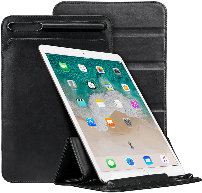 фото Чехол Jisoncase конверт для iPad PRO 12.9 2018 (Black)