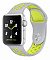 Ремешок COTEetCI W12 Apple Watch  Band 42MM/44MM Silver/Yellow