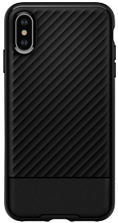 Чехол Spigen Core Armor, black - iPhone XS/X