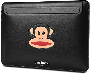 Чехол Wiwu Skin Pro 2 Leather Paul Frank для MacBook Pro 13/Air 13 2018/20 (Black)