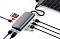 USB-концентратор Satechi Aluminum Type-C Multimedia Adapter ST-TCMM8PAM (Space Gray)