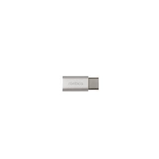 Rombica Переходник  Type-C Adapter, USB 2.0 Type-C Male - Micro-USB Female, алюминий