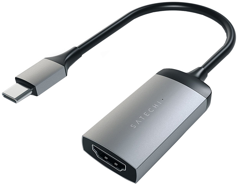 фото Адаптер Satechi Aluminum Type-C to HDMI ST-TC4KHAM (Space Grey)
