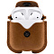 Чехол для наушников Apple AirPods и зарядного кейса AirPods. Материал кожа. Цвет светло-коричневый
Twelve South AirSnap for AirPods