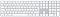 Клавиатура Apple Magic Keyboard with Numeric Keypad (MQ052RS/A) беспроводная с Bluetooth (Silver)