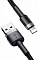 Кабель Baseus cafule Cable USB For iP 2A 3m Gray+Black