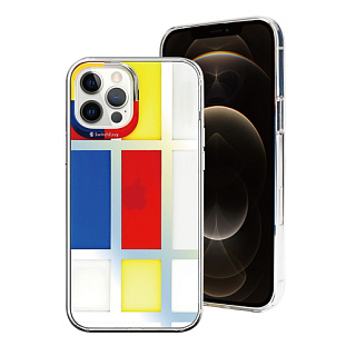 Чехол SwitchEasy Artist для iPhone 12 Pro Max (6.7&quot;).Mondrian
