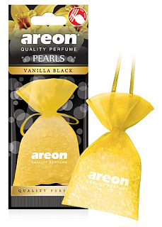 Автомобильный ароматизатор AREON PEARLS Ванила Блэк