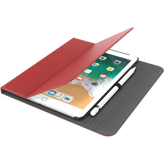Чехол-книжка LAB.C Slim Fit для iPad 9.7&quot; 2018-2017. Материал полиуретан. Цвет красный