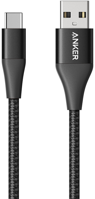 фото Кабель Anker PowerLine+ II (A8462H11) USB-A/USB-C 0.9m (Black)