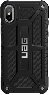 Чехол Urban Armor Gear Monarch Case for iPhone X (Carbon Fiber)