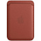 Кожаный чехол-бумажник MagSafe для IPhone 12 Pro Max цвета аризона