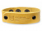 WOCHI P Кожаный RFID-браслет со встроенным чипом &quot;Москвёнок&quot; (размер S). Цвет желтый.