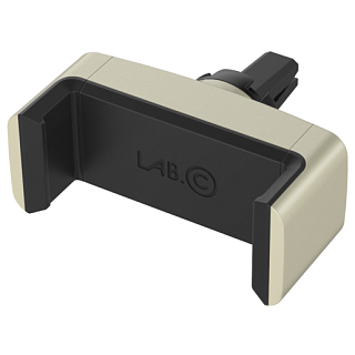 Автомобильный держатель LAB.C New Air Vent Mount для смартфонов. Крепление в воздуховод. Материал пластик. Цвет золотой.
LAB.C New Air Vent Mount - Gold