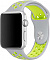 Ремешок COTEetCI W12 Apple Watch  Band 38MM/40MM Silver/Yellow