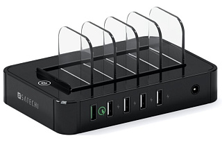 Док-станция Satechi 5-Port USB Charging Station Qualcomm B0170L322E (Black)