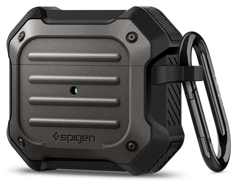 фото Чехол Spigen Tough Armor (ASD01989) для AirPods 3 (Gunmetal)