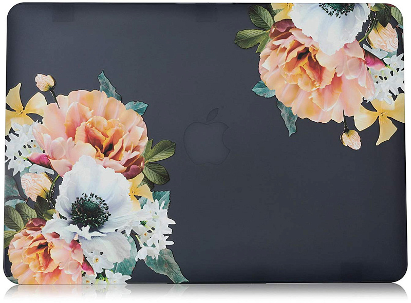 фото Чехол накладка пластиковая i-Blason для Macbook Pro15 A1707 (flowers)