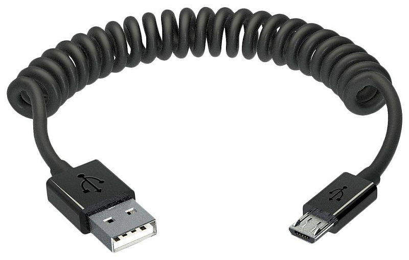 фото Кабель передачи данных USB-miсroUSB, 2м, витой