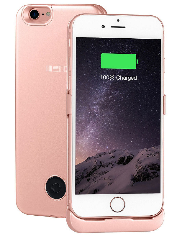 фото Чехол-аккумулятор 3000мАч Li-Pol для iPhone7/8/SE 2020 Rose
