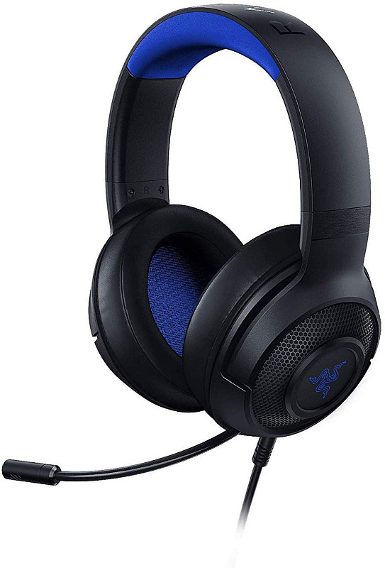 фото Игровая гарнитура Razer Kraken X for Console RZ04-02890200-R3M1 (Black/Blue)