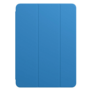 Обложка Smart Folio for 12.9-inch iPad Pro (4th generation) - Surf Blue, Кожанный чехол Folio для 12.9- IPad Pro 4-го поколения цвета синяя волна