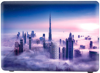 Чехол накладка пластиковая i-Blason для Macbook Air 13 new (2018) A1932 Burj Khalifa